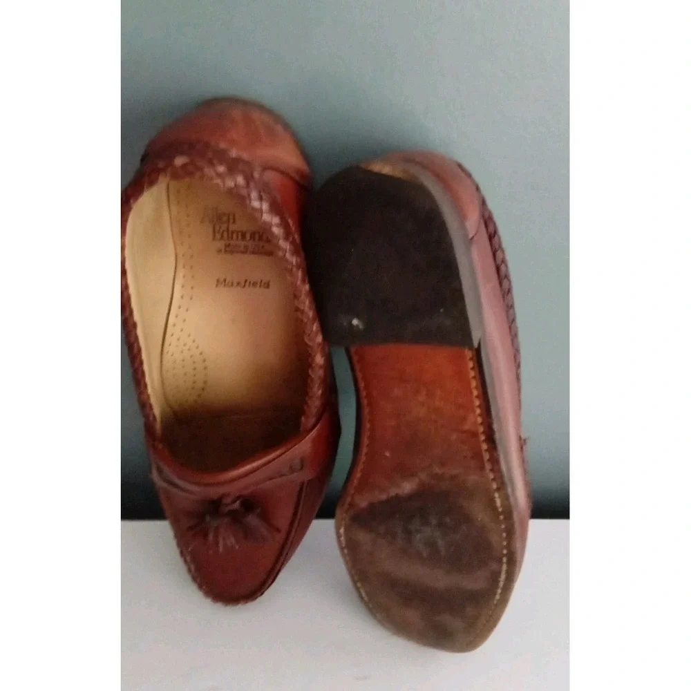 Allen Edmonds Maxfield Tassel Loafers Leather‎ Dress Shoes Brown Size 10